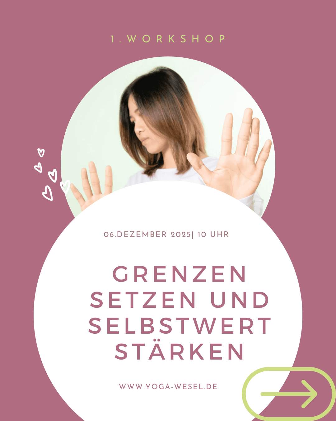 Workshop Grenzen setzen