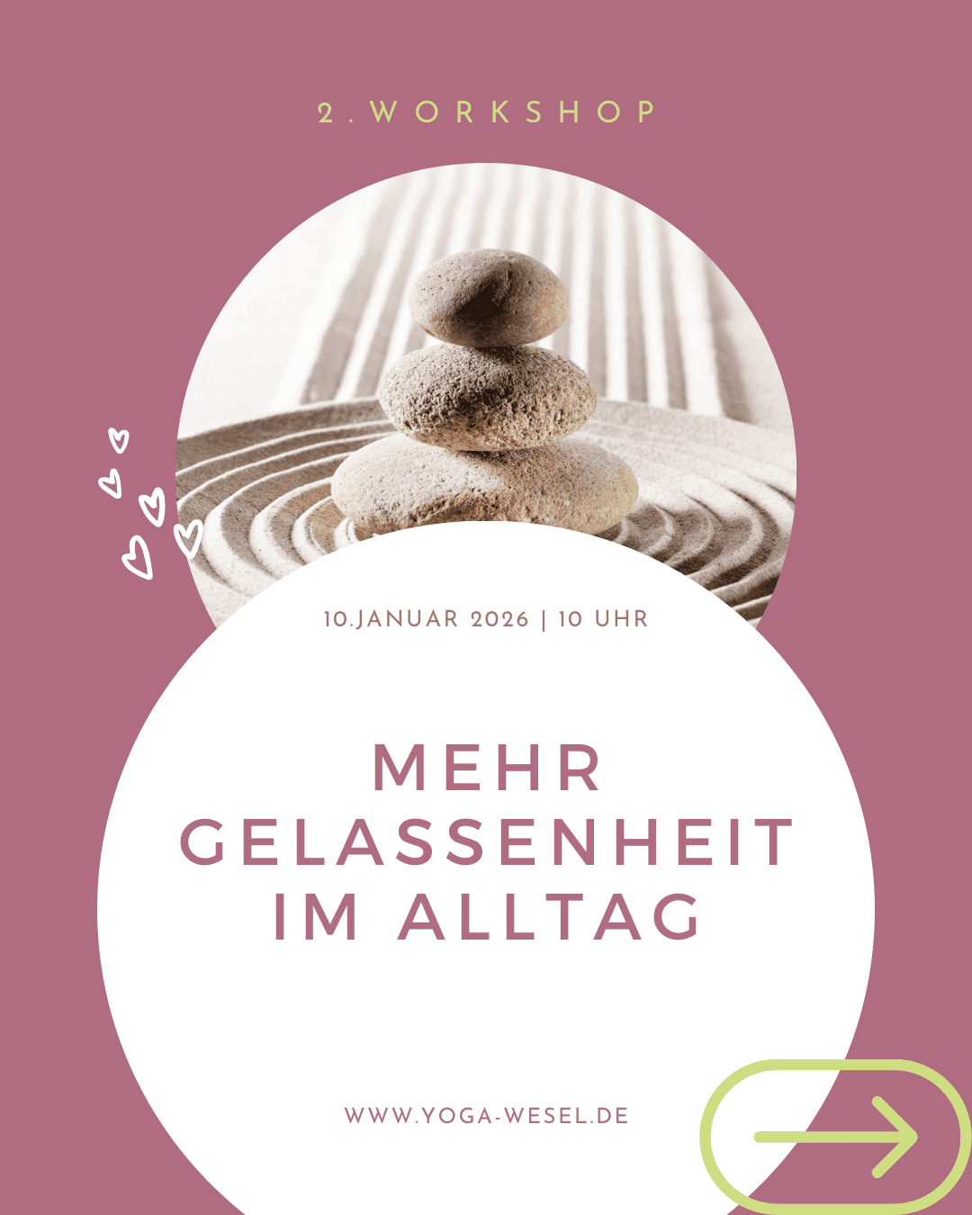 Workshop Gelassenheit