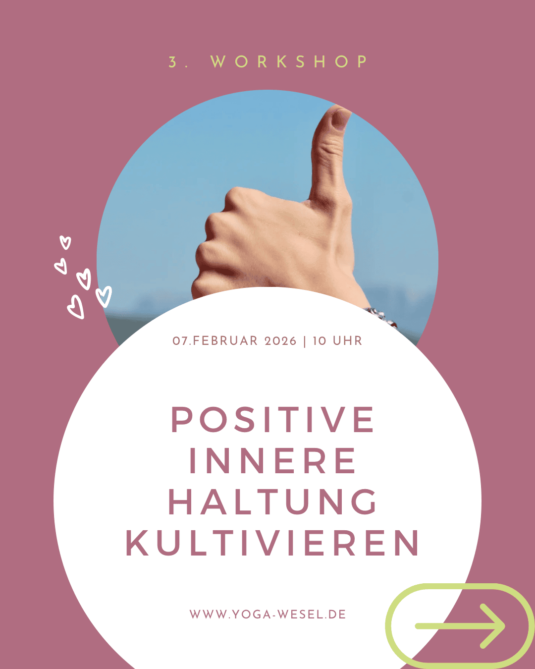 Workshop positive Haltung